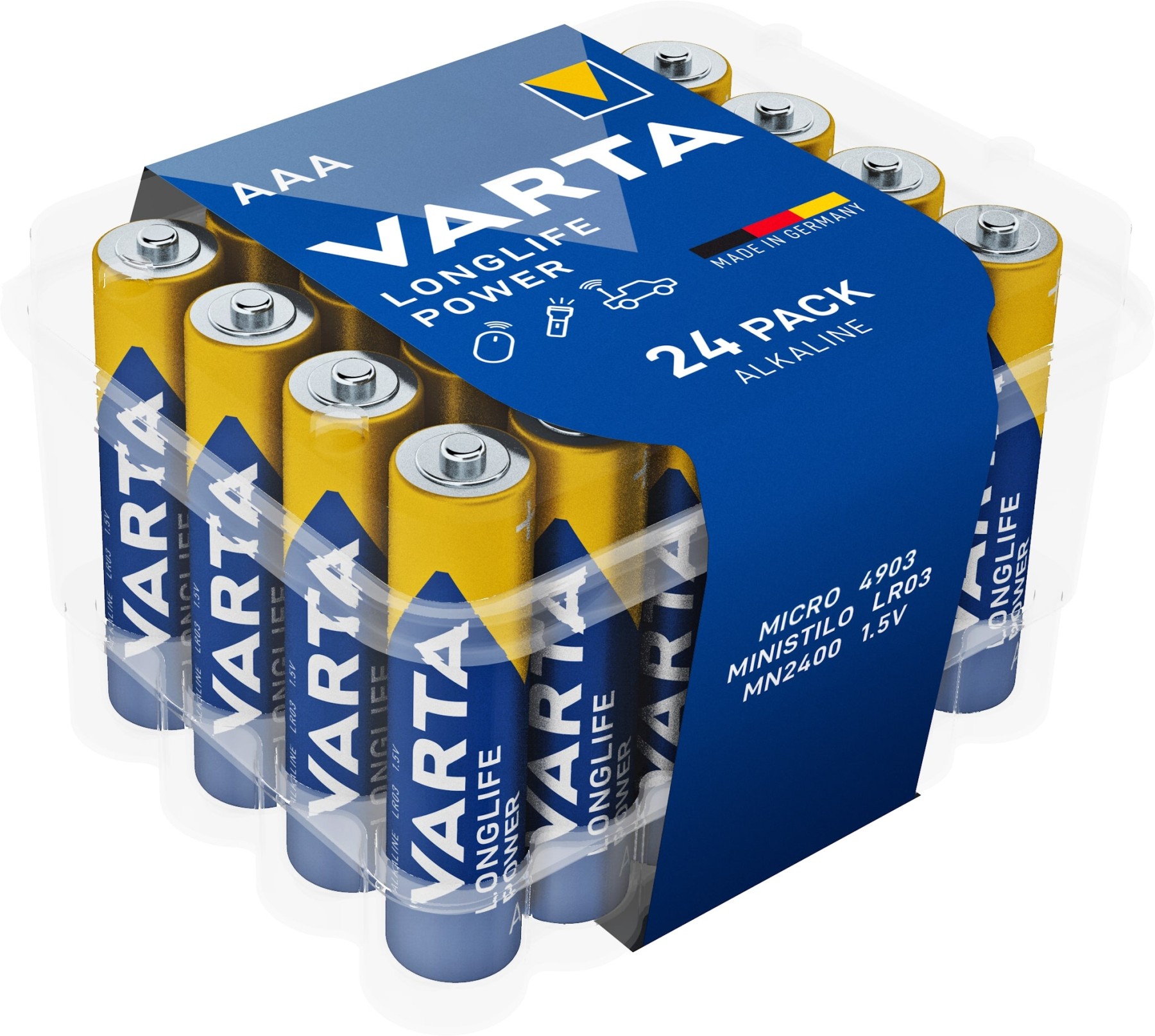 VARTA Longlife Power AAA Pack of 24